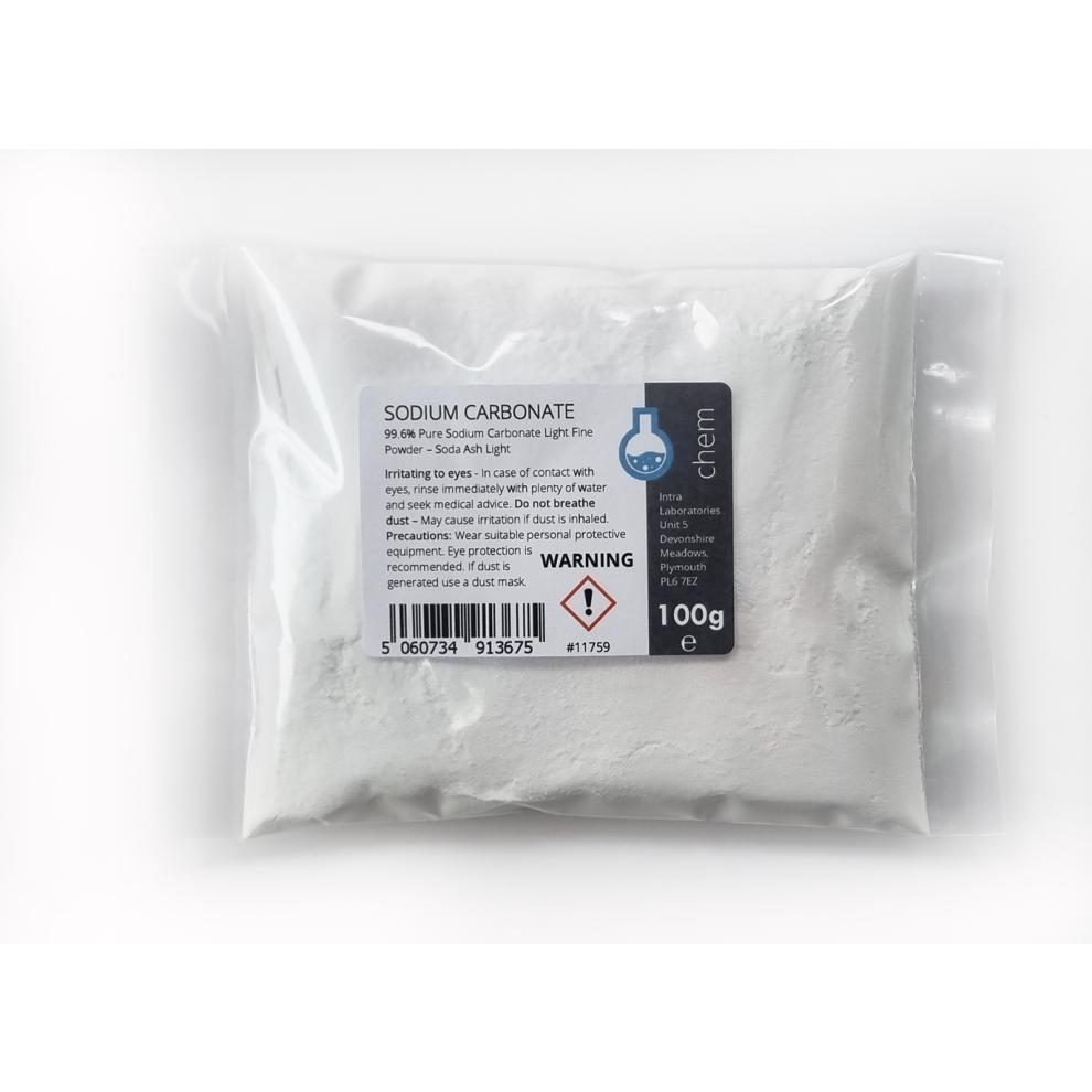 Sodium Carbonate (Light) 100g