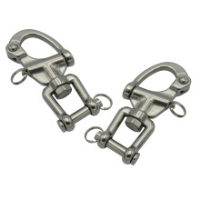 (Large) Quick Release Safety Shackles X2 (Horse Snap Hook)