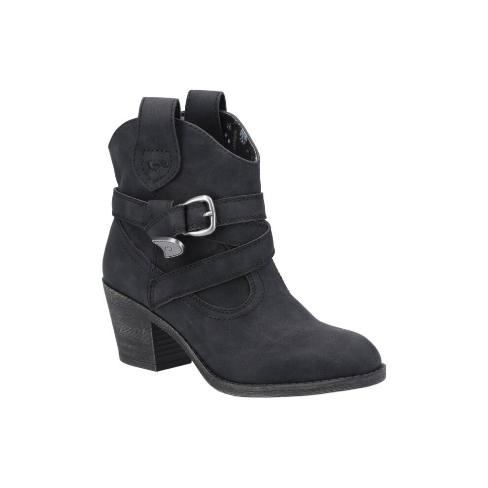 (6 UK, Black) Rocket Dog Womens/Ladies Satire Ankle Boots