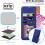 (Blue) Samsung Galaxy S24 Plus, RFID Blocking Phone Cover 4