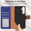 (Blue) Samsung Galaxy S24 Plus, RFID Blocking Phone Cover 8