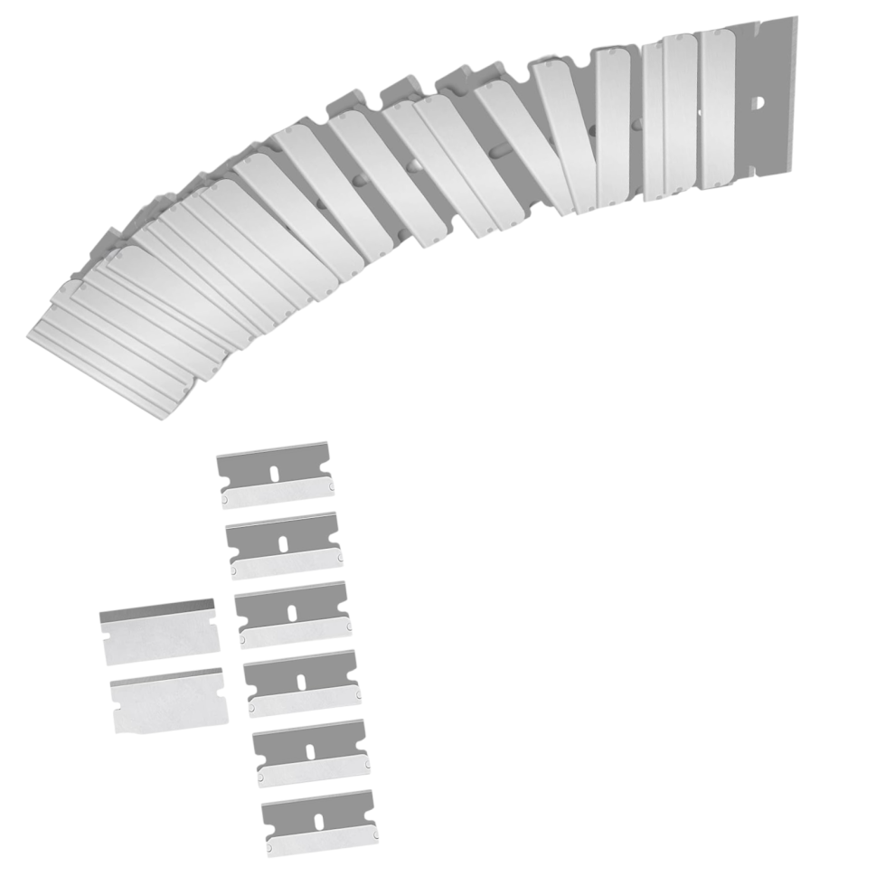 Razor Blades Scrapers Single Edge Steel Razor Blades 100 Pieces