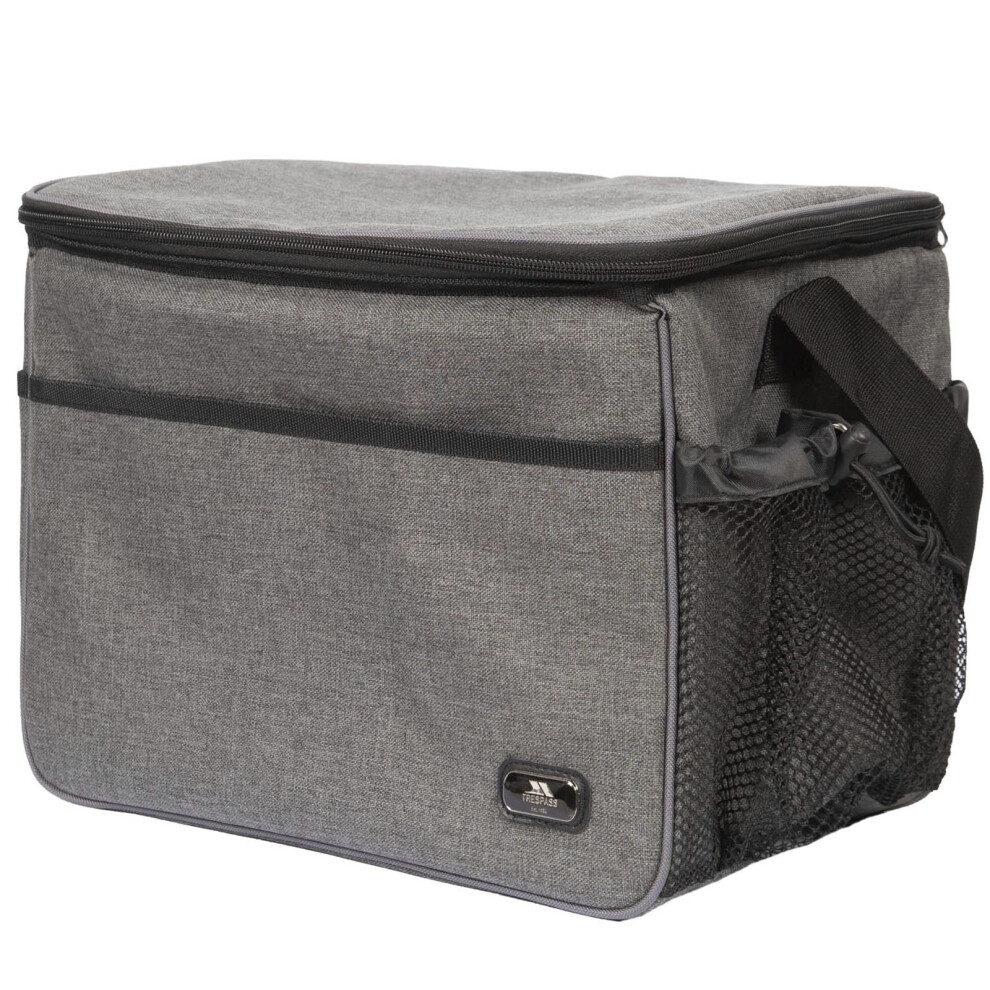 Trespass Nukooler 25L Adjustable Strap Camping Picnic Cool Bag Box - Grey Marl