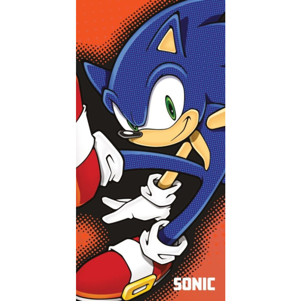 Sonic the Hedgehog Bath Beach Towel 140 x 70 cm 100% Cotton