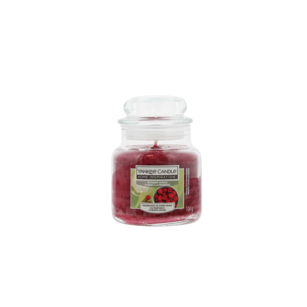 Yankee Candle Home Inspiration Small Jar Raspberry Sundae 104g