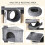 PawHut PawHut 154cm Cat Tree Tower Multi-level Indoor Scratching Post Light Grey 3