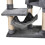 PawHut PawHut 154cm Cat Tree Tower Multi-level Indoor Scratching Post Light Grey 8