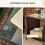 Outsunny Outsunny 3 Pieces Rattan Bistro Set w/ Adjustable Backrest - Mixed-Brown 2