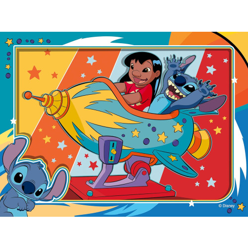 Puzzle Ravensburger Disney Stitch 4 in 1 (12, 16, 20, 24 Pezzi) 1