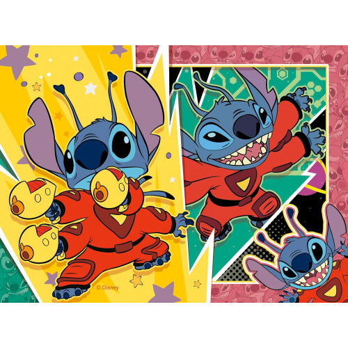 Puzzle Ravensburger Disney Stitch 4 in 1 (12, 16, 20, 24 Pezzi) 2