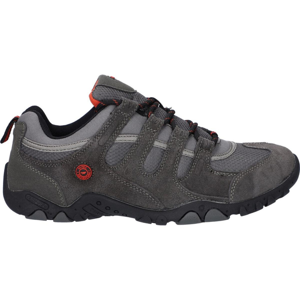 Princeton Tec Hi-Tec Quadra Ii Shoes Charcoal/Zingy Red