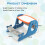 Costway 4 in 1 Convertible Activity Table Bench Set Adjustable Toddler Easel w/Whiteboard 5