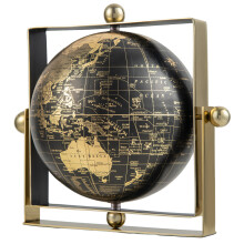 6 Inch Geographic World Globe 720° Swivel Rotating Desktop Globe