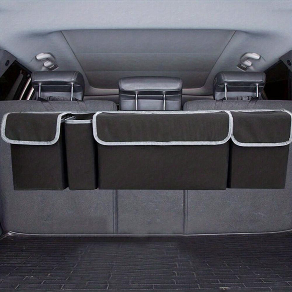 Suv Trunk Storage Bag Car Seat Back Oxford Cloth Hanging Bag Functional Car Storage Bag General Purpose Storage Bag 885682445383