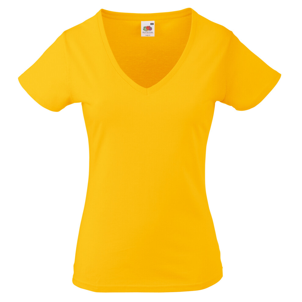 Lady-Fit Valueweight V-Neck Short Sleeve T-Shirt