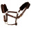 (Pony, Brown) Hy Faux Fur Padded Head Collar with Lead Rope 1