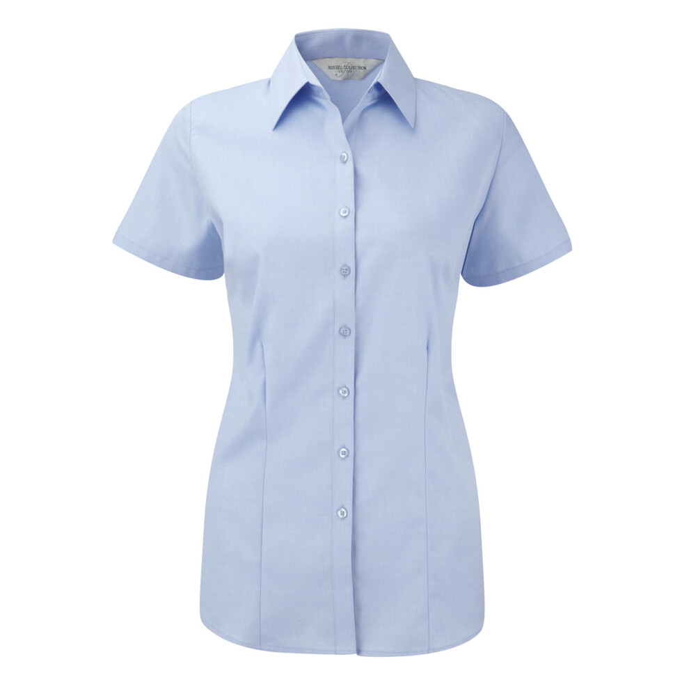 Herringbone Short Sleeve Work Shirt