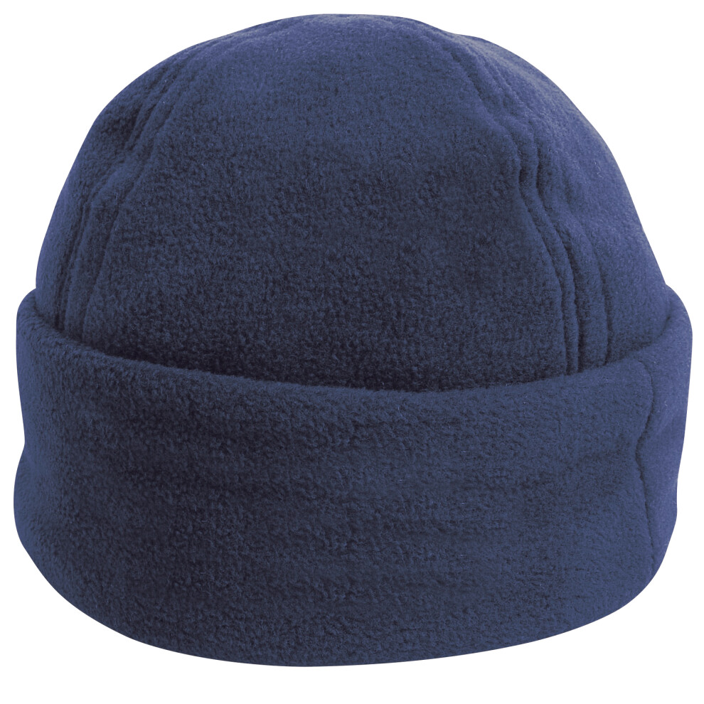 (S, Navy) Result Unisex Winter Essentials Active Fleece Ski Bob Hat
