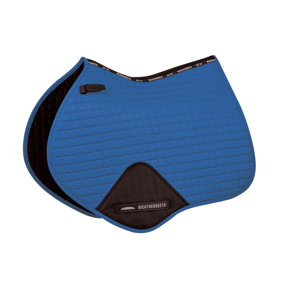 (Pony, Royal Blue) Weatherbeeta Prime Jump Shaped Saddle Pad