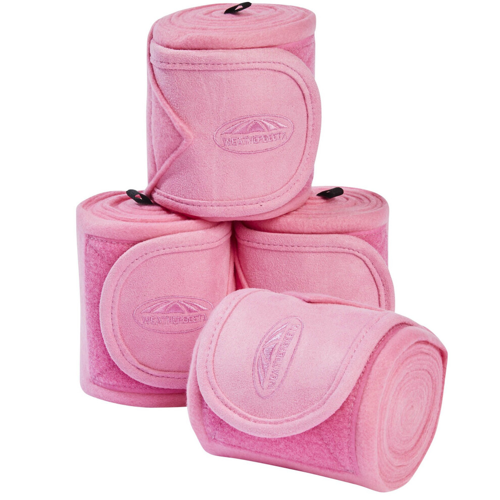 (3.5m, Bubblegum Pink) Weatherbeeta Fleece Bandages (Pack of 4)
