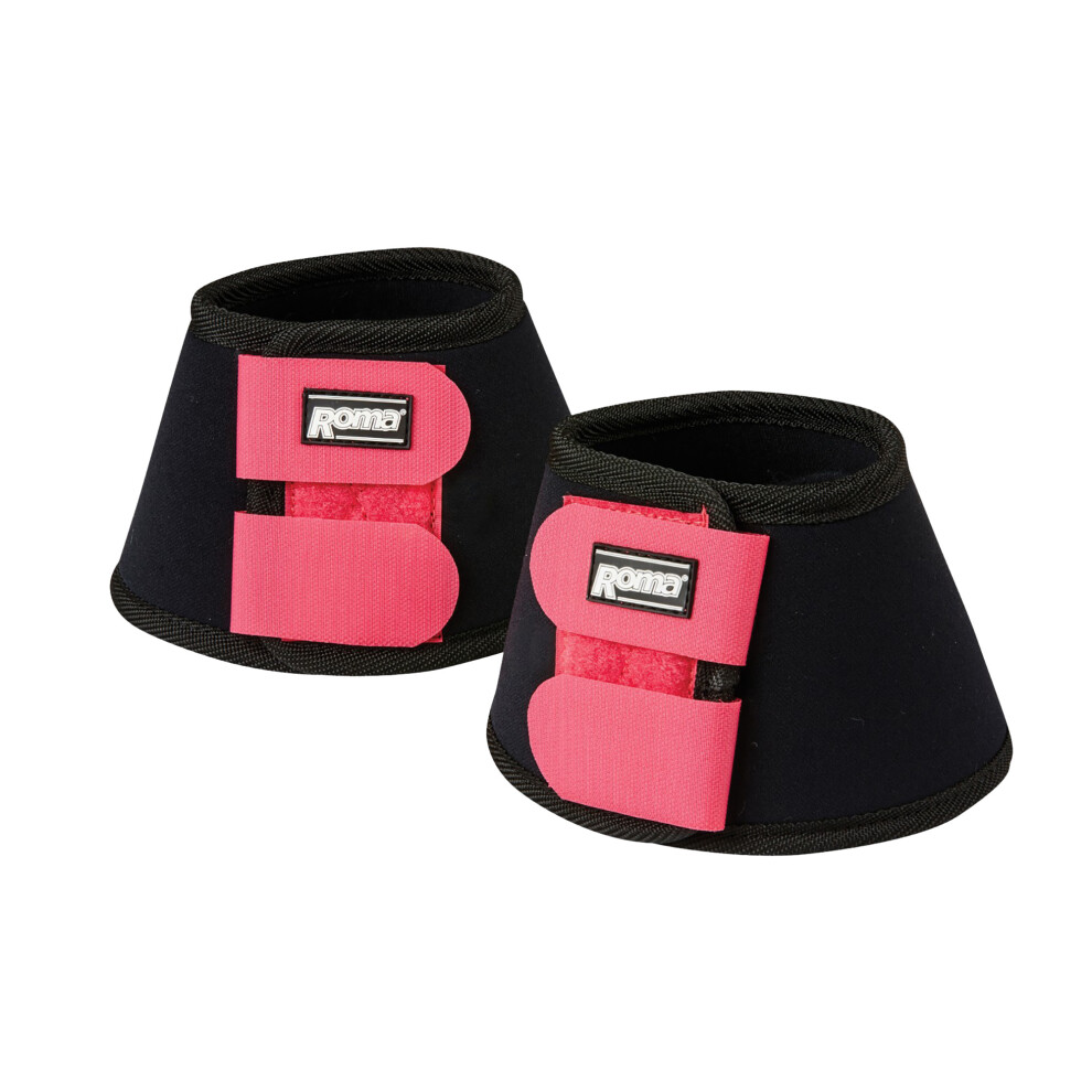 (Full, Black/Pink) Roma Neoprene Bell Boots II