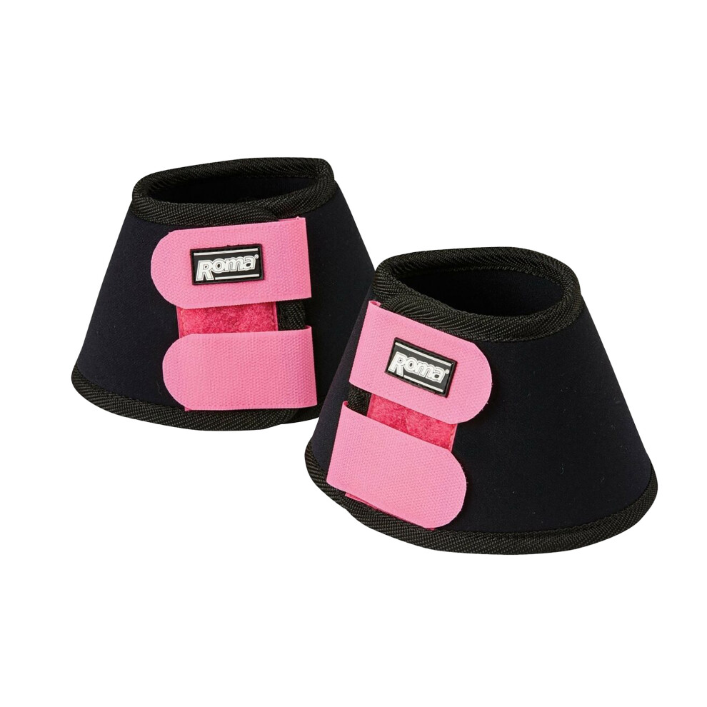 (Pony, Black/Fuchsia) Roma Neoprene Bell Boots II