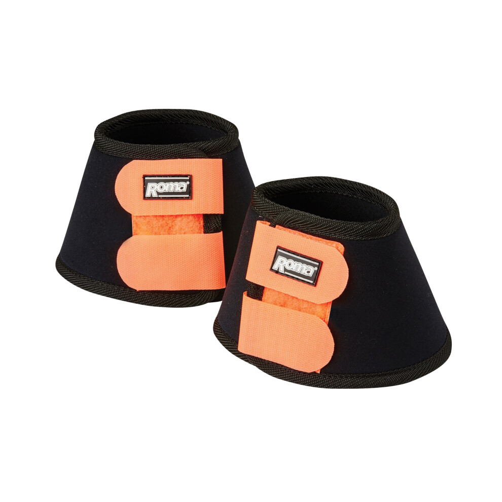 (Pony, Black/Orange) Roma Neoprene Bell Boots II