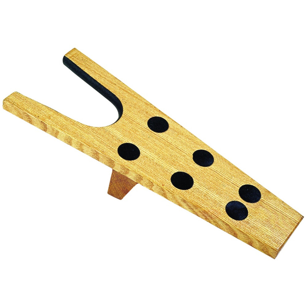 Roma Wooden Boot Jack With Rubber Grip