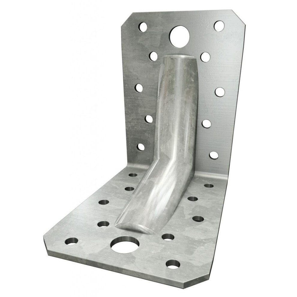 (60 x 100 x 100mm, Silver) Simpson Strong Tie Heavy Duty Angle Bracket