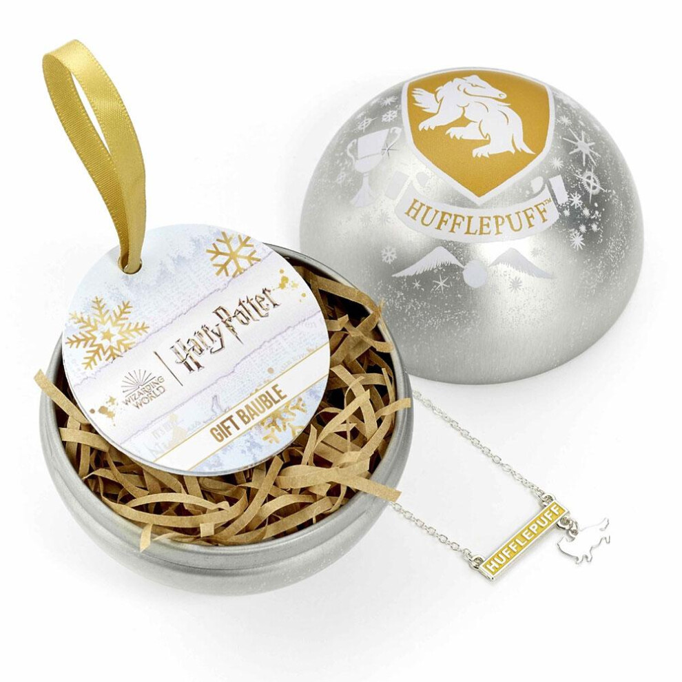 Harry Potter Hufflepuff Christmas Bauble