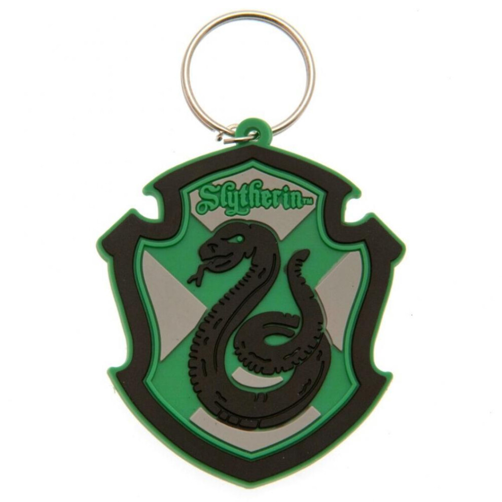 Harry Potter Slytherin Keyring Green