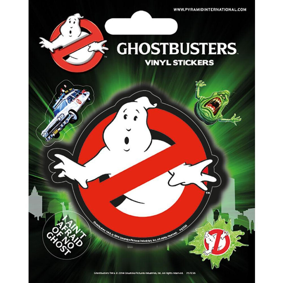 Ghostbusters Logo Stickers (Pack of 5)