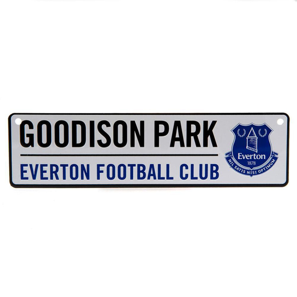 Everton FC Official Window Street Sign