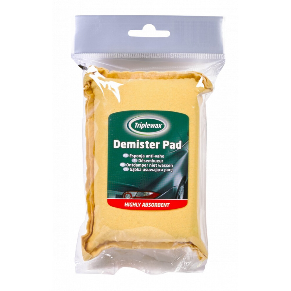 Triplewax Demister Pad - Yellow - Image 2