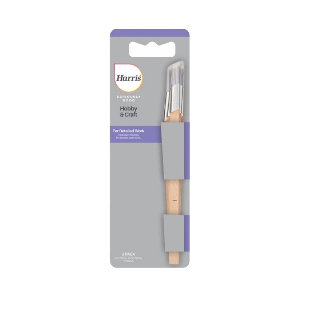 Harris Seriously Good Fitch Paint Brush Set (Pack Of 3)