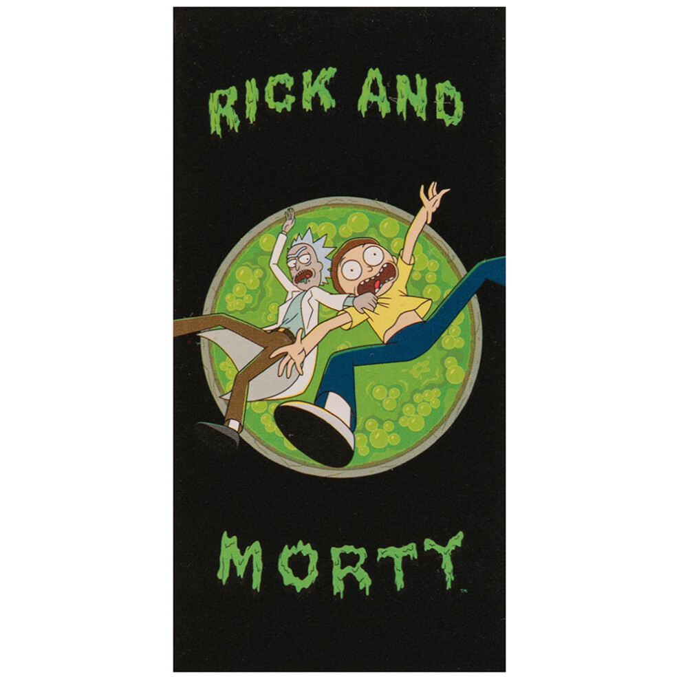 Rick And Morty Characters Beach Towel