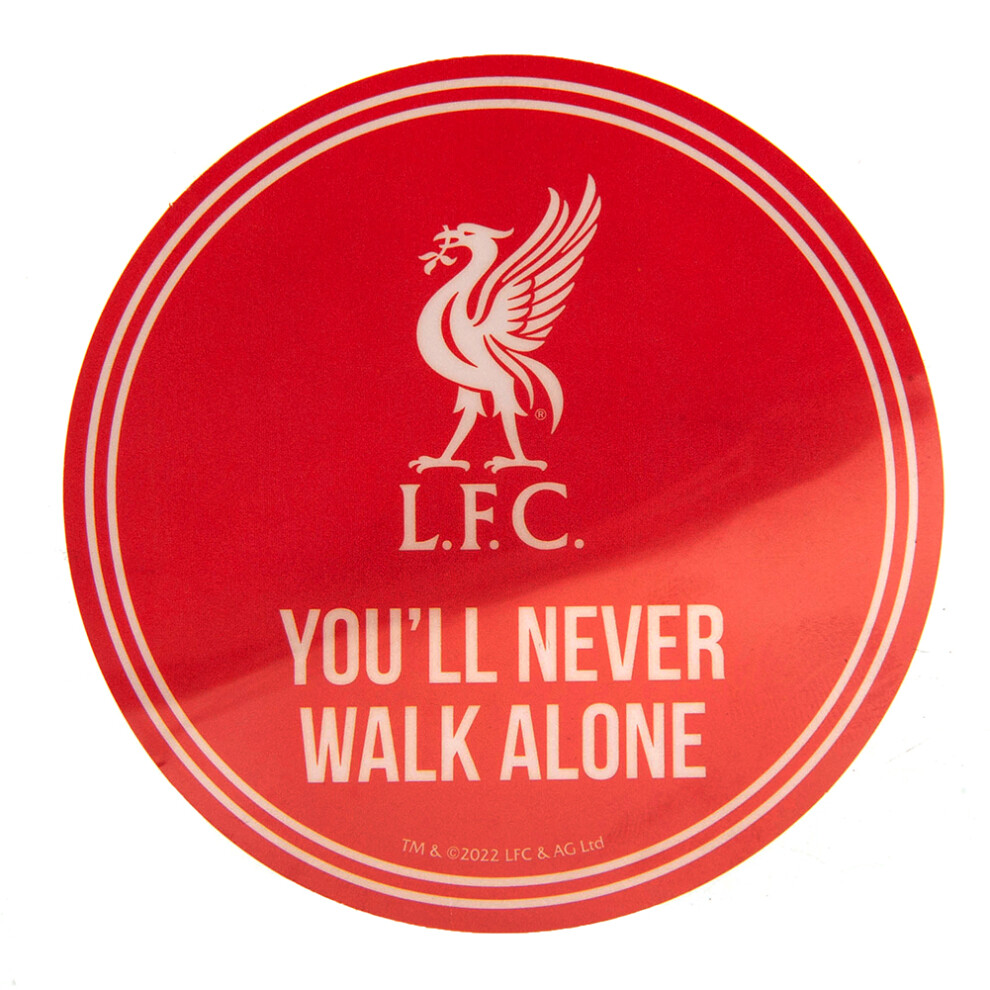 Liverpool FC You'll Never Walk Alone Car Sticker