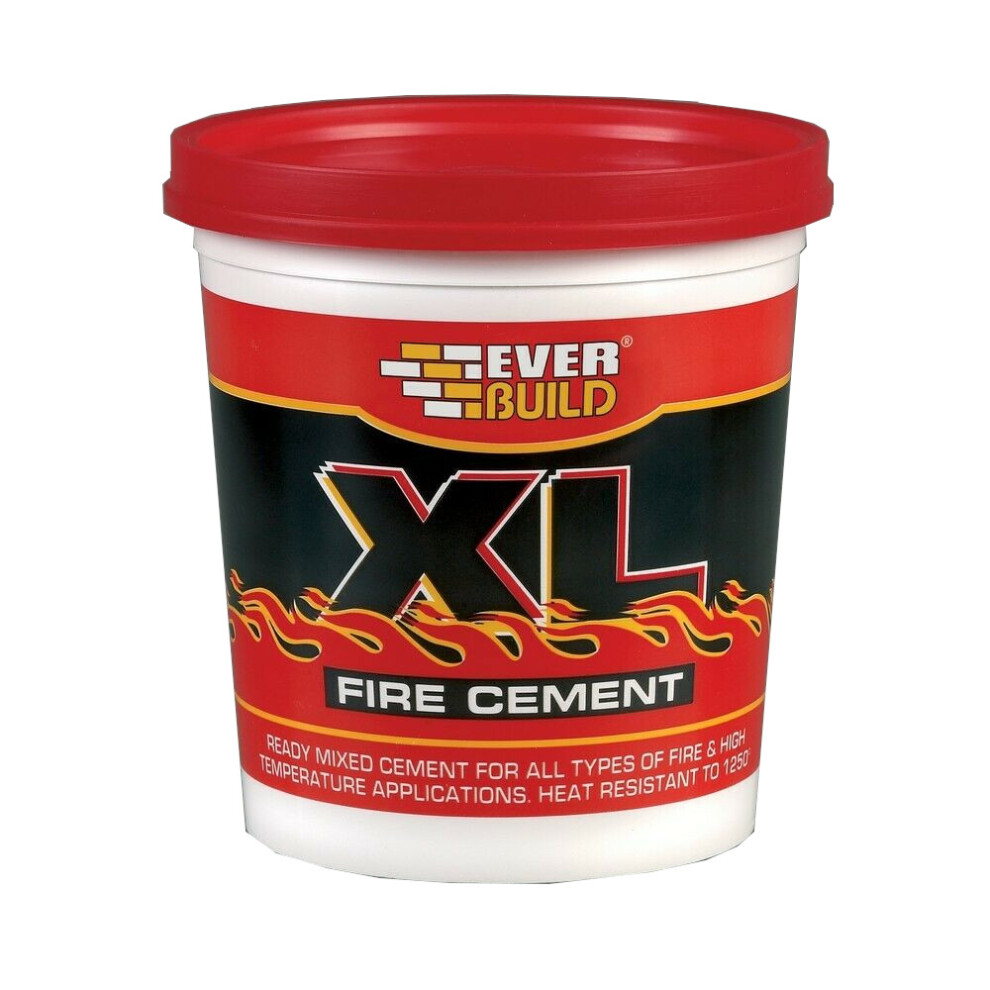 (1kg, Grey) Everbuild XL Fire Cement