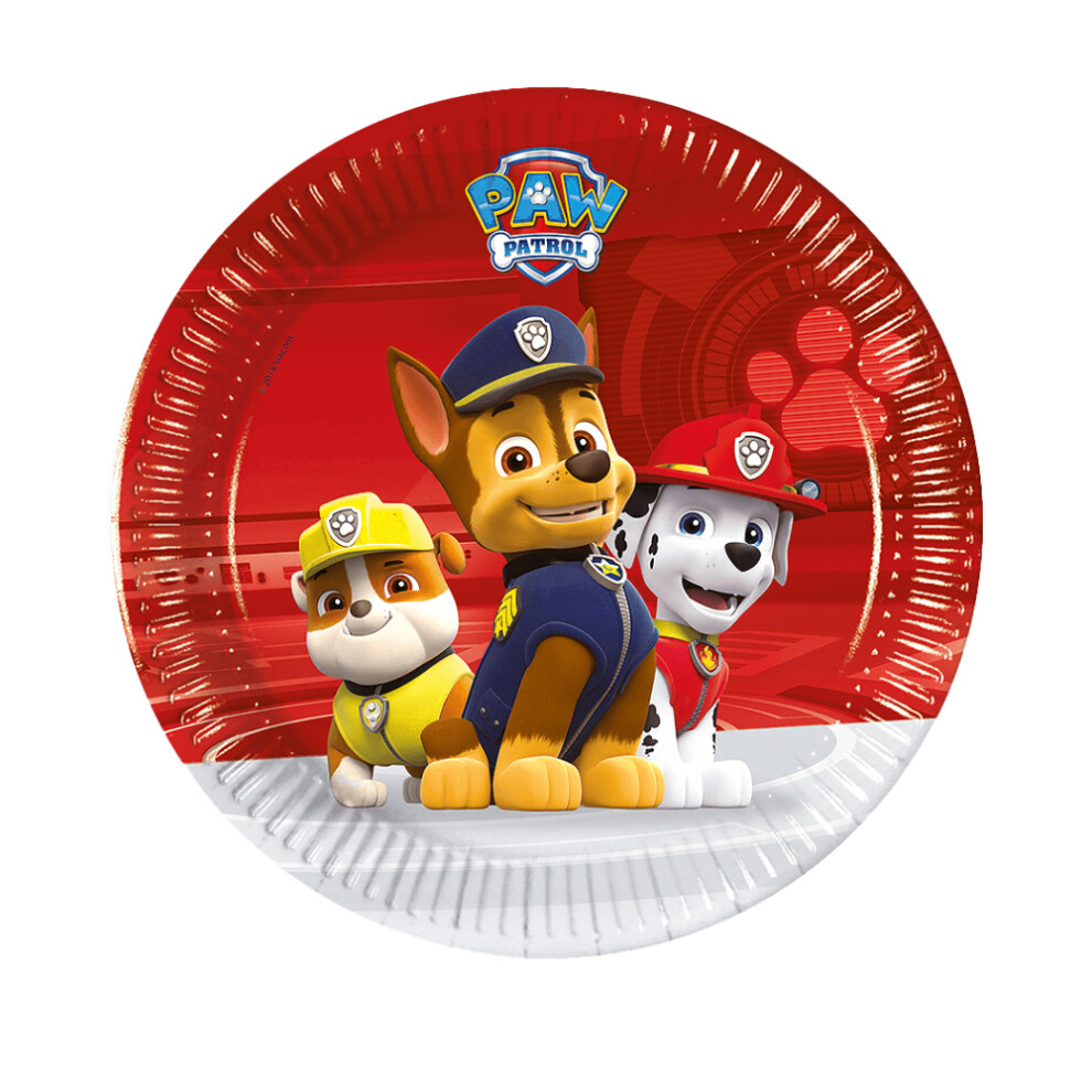 Spin Master Paper Disposable Plates (Pack Of 8)