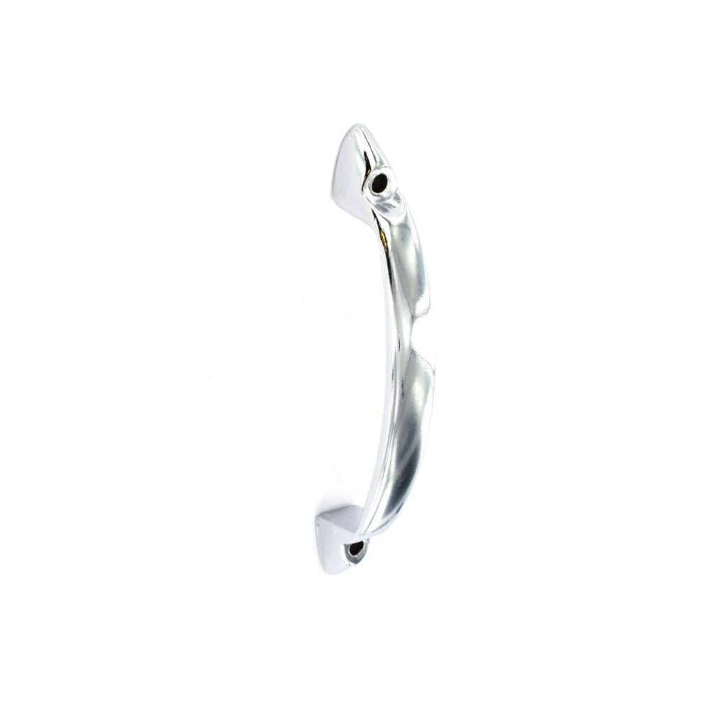 Securit Chrome D-Grip Handle (Pack Of 2) Size 2
