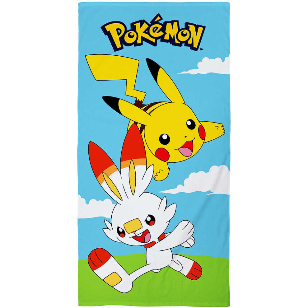 Pokémon Pokemon Pikachu Logo Towel Multicoloured