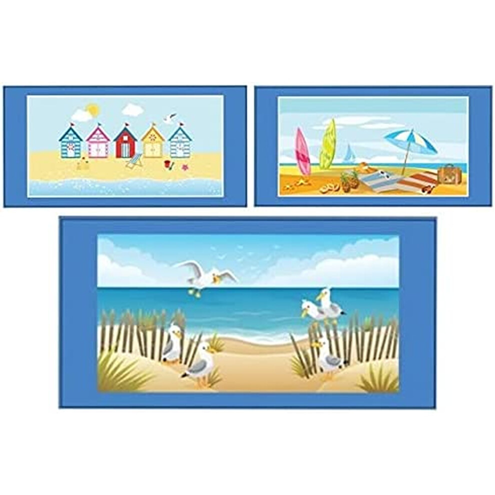 Summer Microfibre Scenic Beach Towel