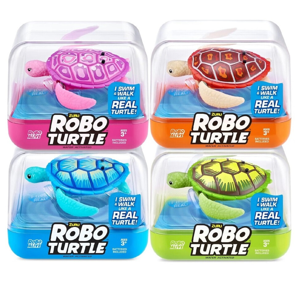 Zuru Robo Alive Robo Turtle - 1 Supplied at random