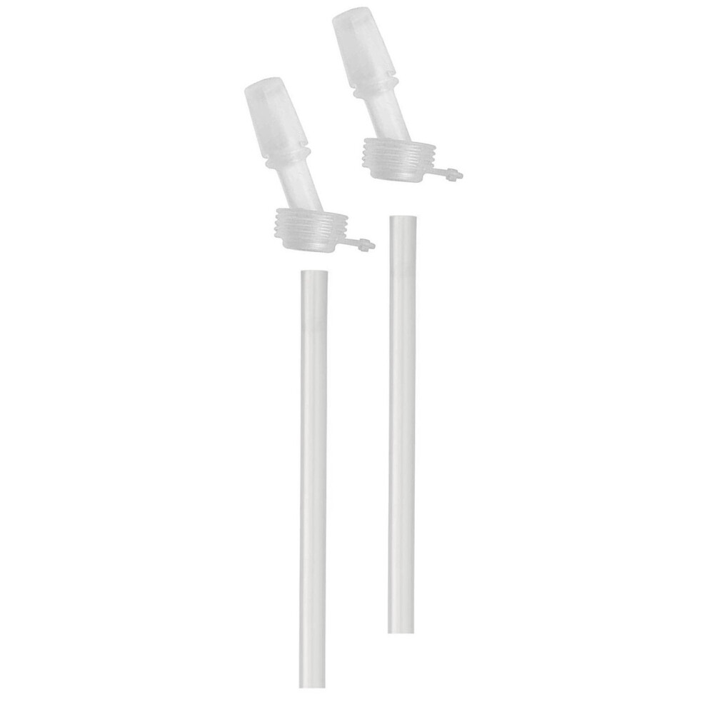 (clear) Camelbak Eddy+ Kids Bottle replacement Bite Valves + 12mm straws - 2 pack
