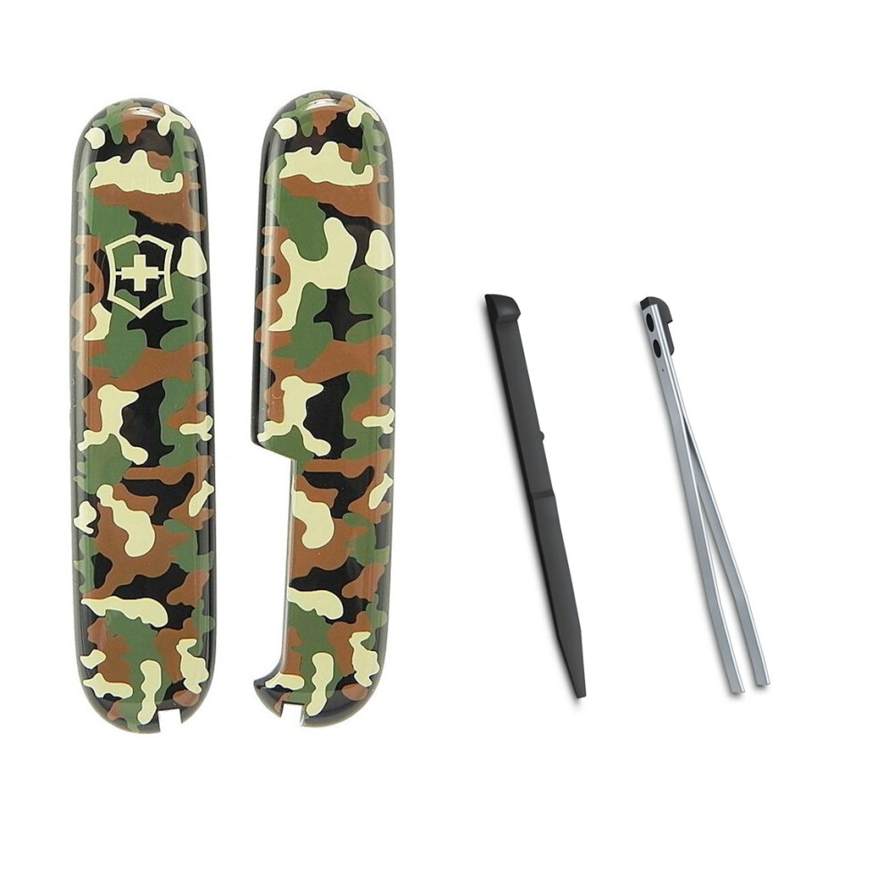 (camo) Victorinox Scales/handles and colour accessories for 91mm Swiss Army knives