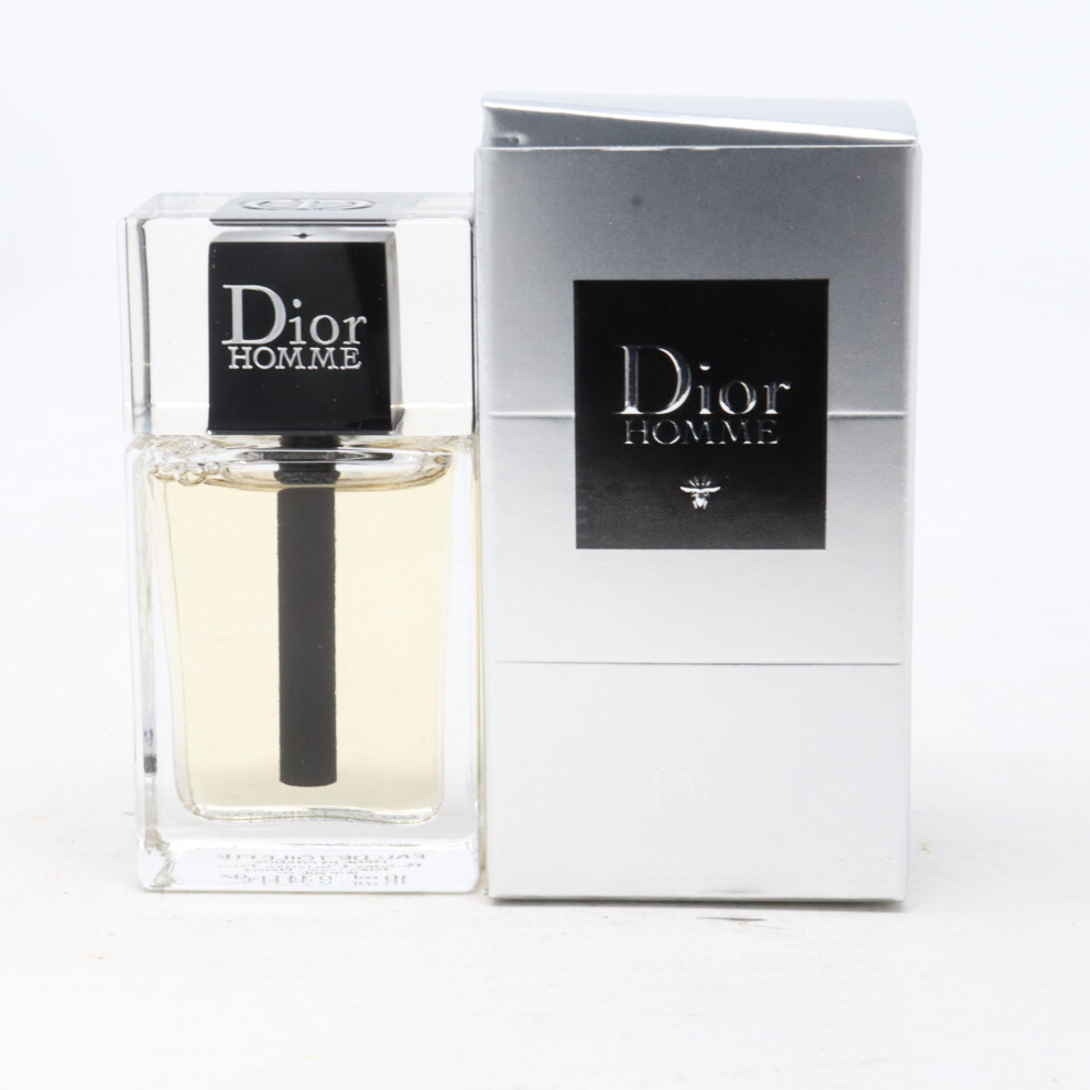 Dior Homme by Dior Eau De Toilette Mini 0.34oz/10ml Splash New With Box