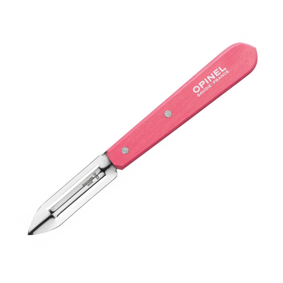 (fuschia) OPINEL Peeler - No 115 Les Essentiels - kitchen vegetable peeler