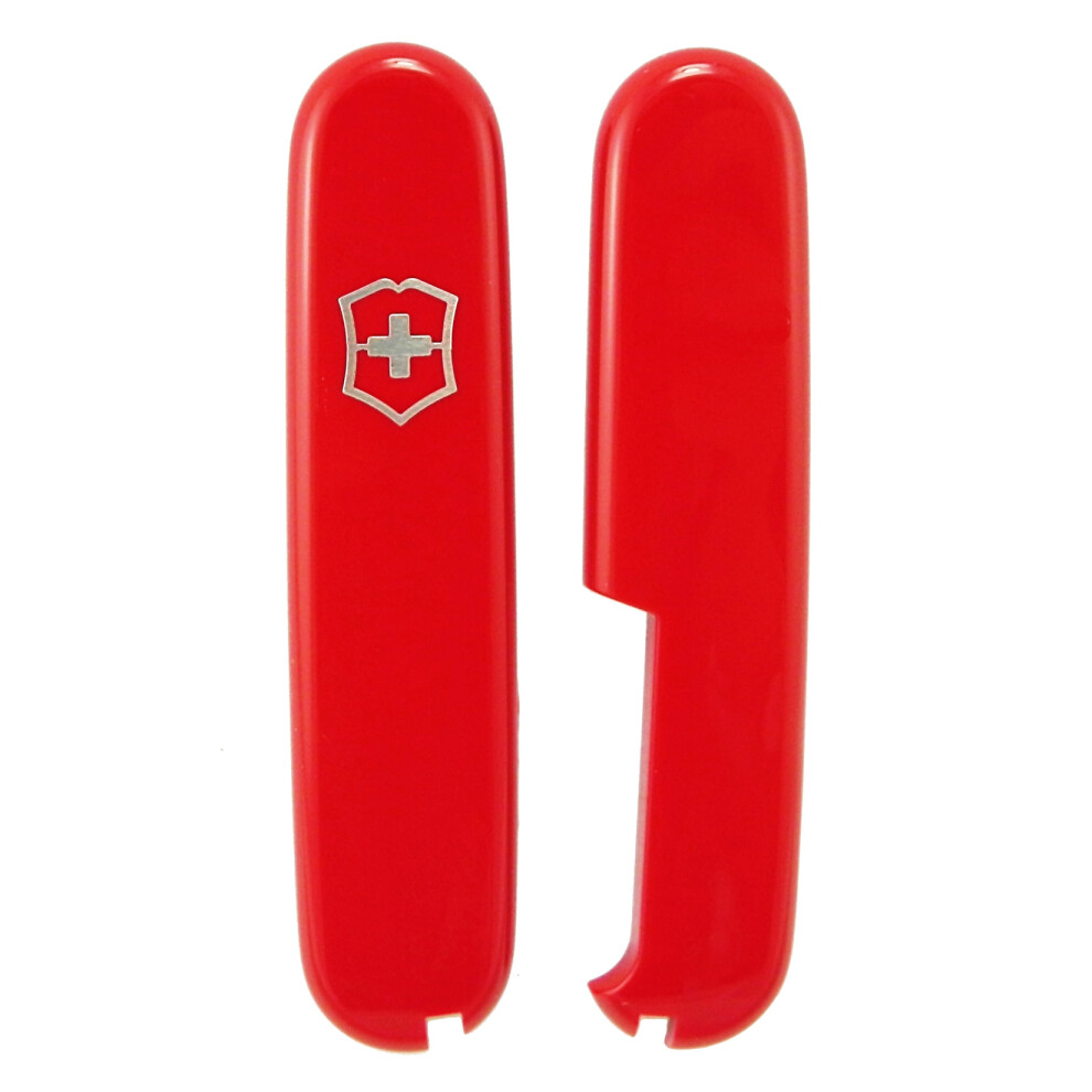 (red) Victorinox Scales for 91mm Swiss Army Genuine Swiss made Celidor plastic