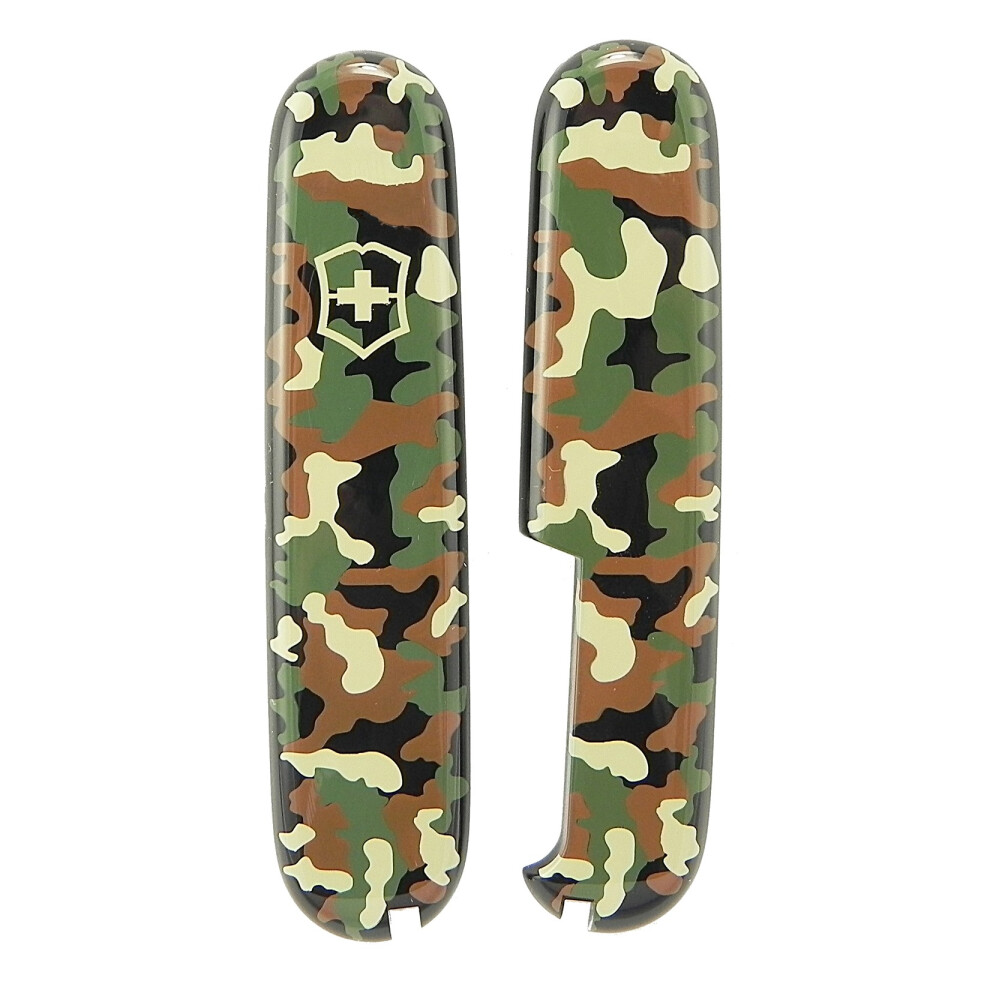 (camo) Victorinox Scales for 91mm Swiss Army Genuine Swiss made Celidor plastic