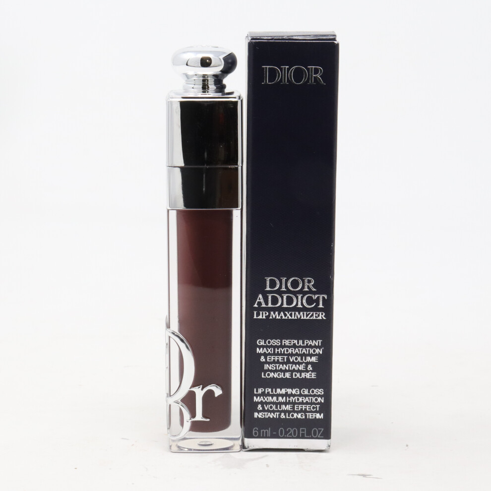 (020 Mahogany) Dior Addict Lip Maximizer Plumping Gloss  0.20oz/6ml New With Box